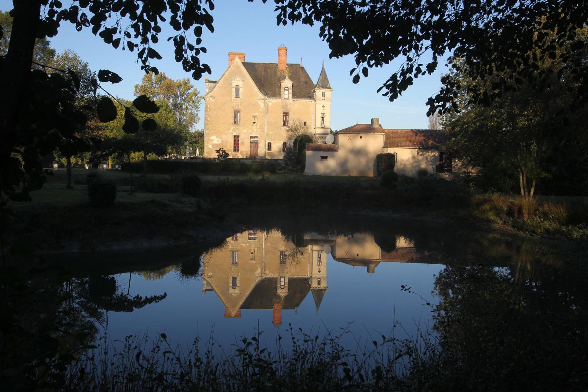 Château de la Verie Challans Exterior foto